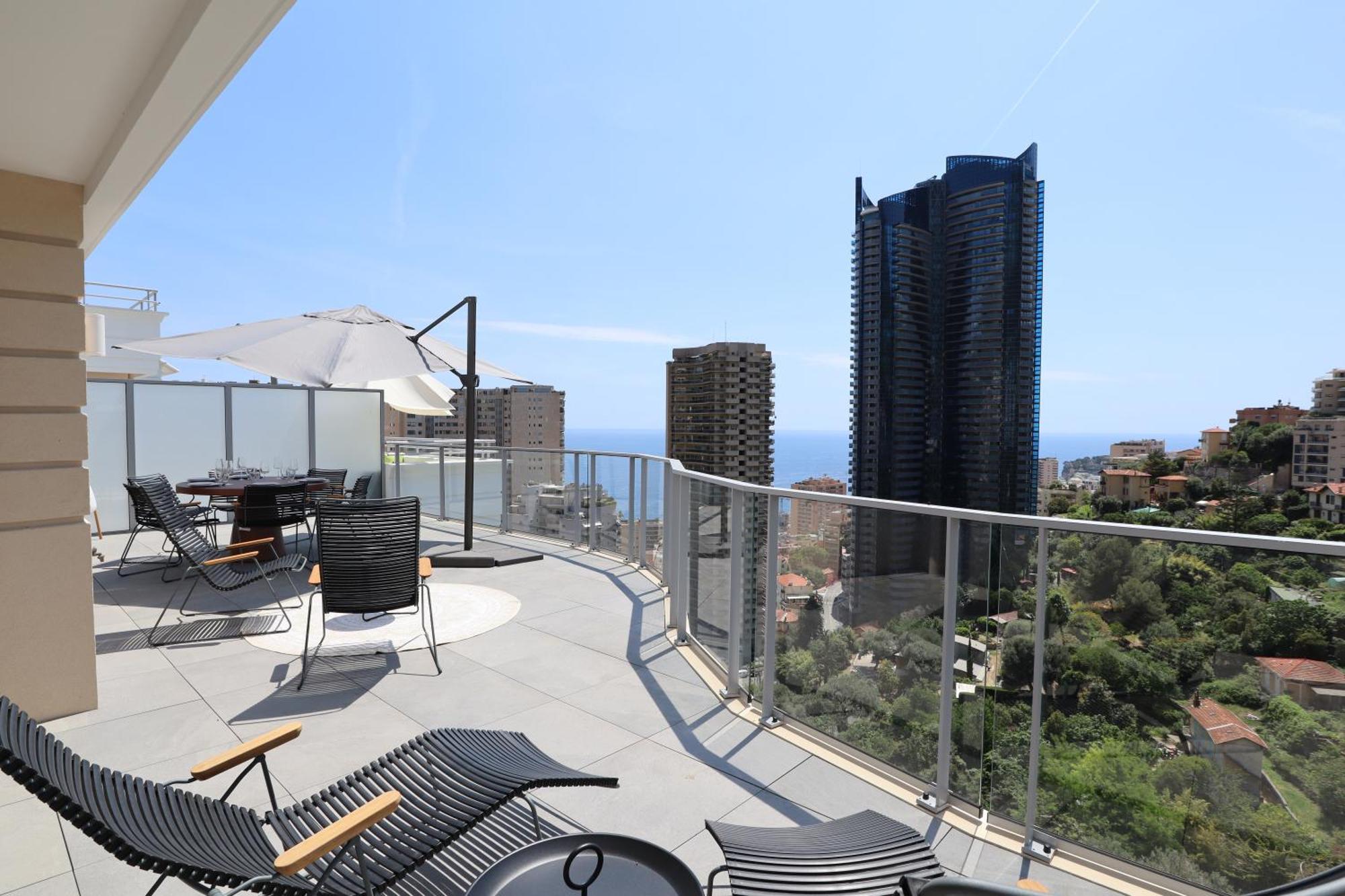 Sun Paradise Seaview&Terrace Parking&Pool Beausoleil Extérieur photo