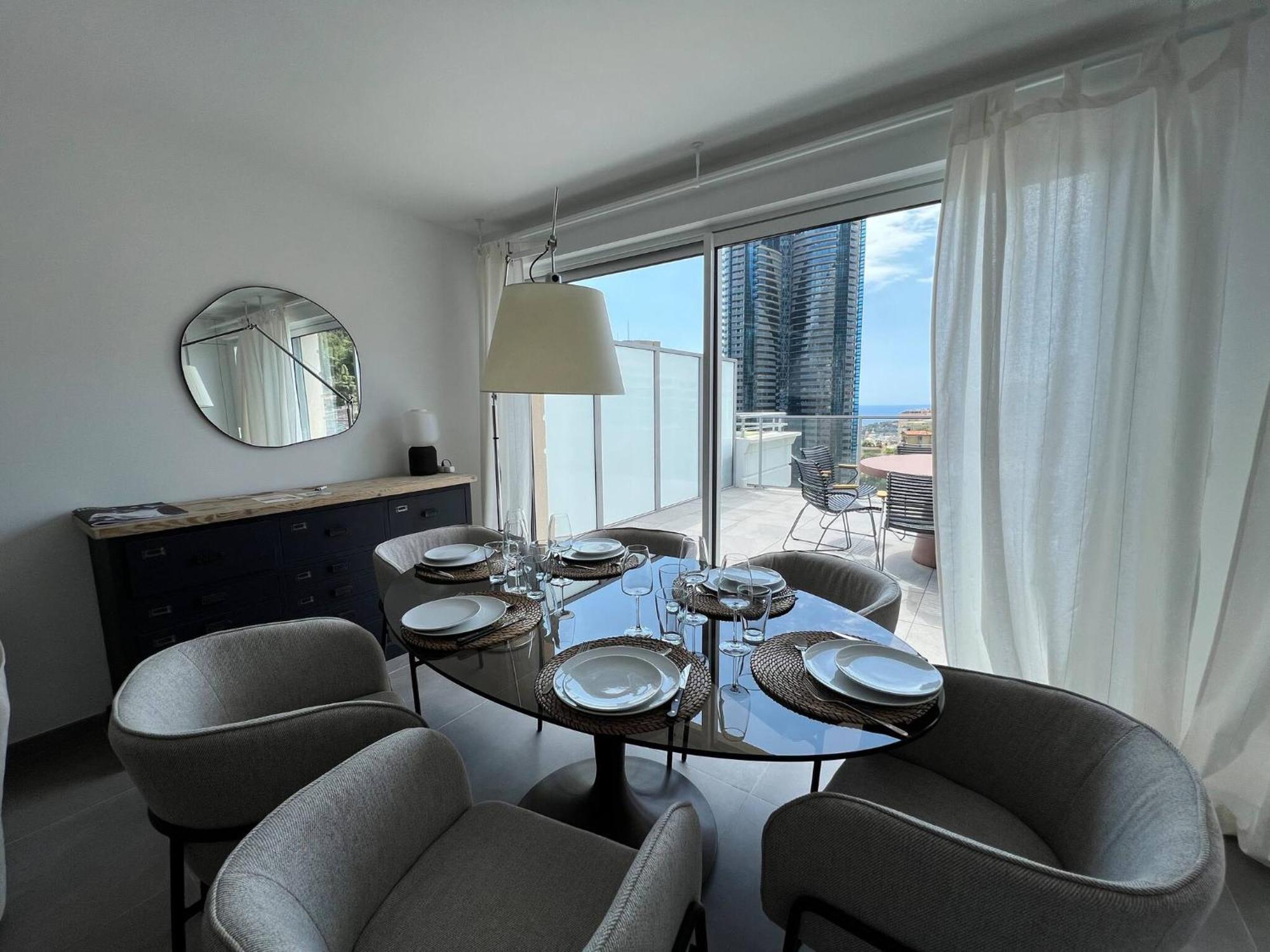 Sun Paradise Seaview&Terrace Parking&Pool Beausoleil Extérieur photo