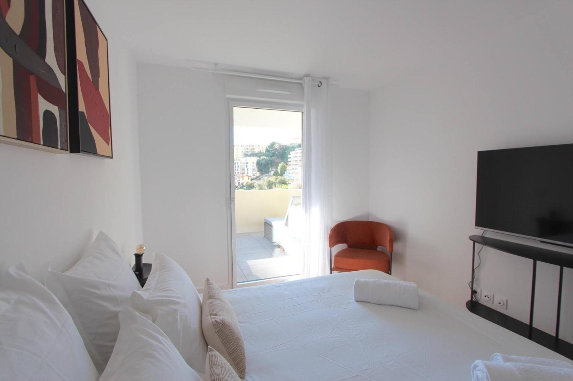 Sun Paradise Seaview&Terrace Parking&Pool Beausoleil Extérieur photo